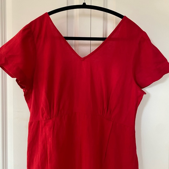 Oak + Fort linen romper/jumpsuit - Picture 1 of 5